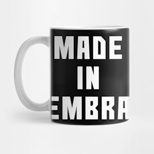 MADE IN EMBRA, Scots Language Phrase Mug